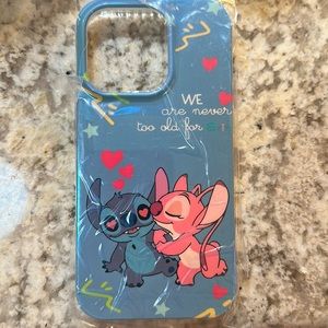 Stitch phone case for 14 pro